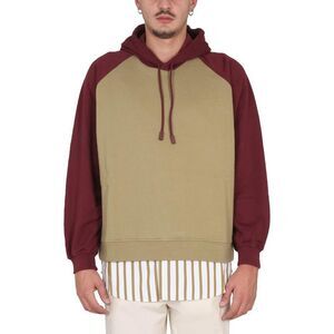 SUNNEI Men's Raglan Sleeve Colorblock Hoodie Men MULTICOLOUR Sweaters &